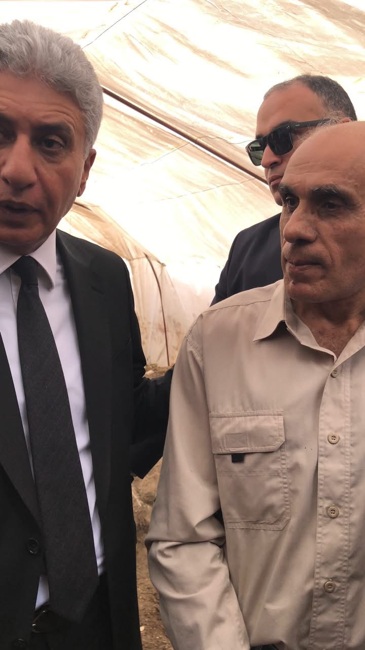 وزير السياحة ومكتشف تمثال رمسيس الثاني وزير السياحة ومكتشف تمثال رمسيس الثاني