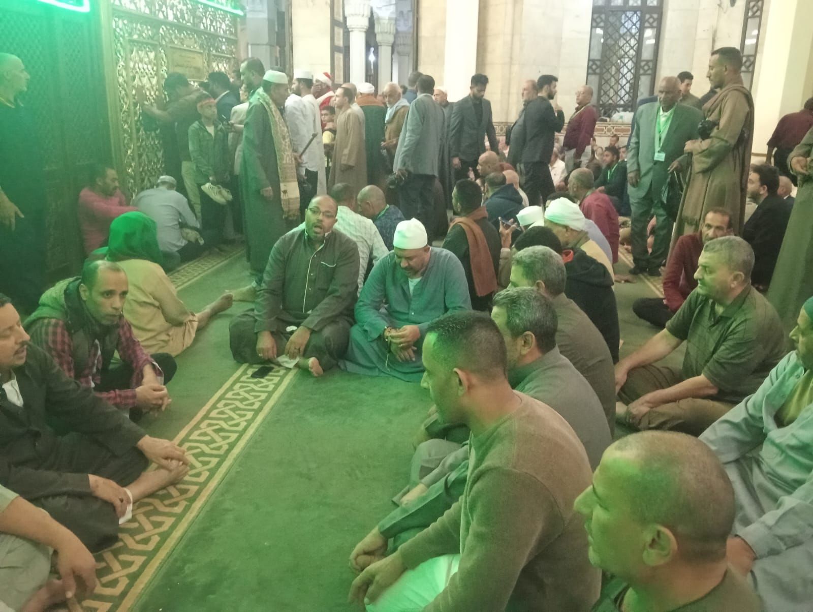 جانب من الحضرة بمقام الدسوقي