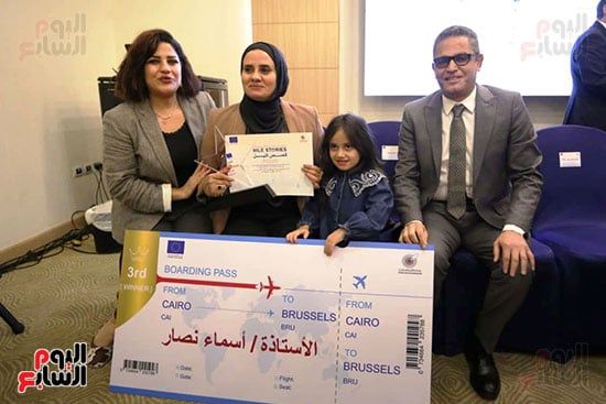 نقابة الصحفيين والاتحاد الأوروبي يكرمان أسماء نصار على فوزها بالبرنامج التدريبي نقابة الصحفيين والاتحاد الأوروبي يكرمان أسماء نصار على فوزها بالبرنامج التدريبي