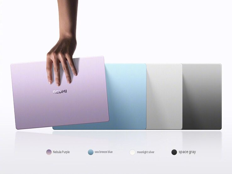 Color options of the 14-inch Redmi Book 2027 (machine translated)