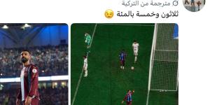 محمد صلاح يرد برسالة «35%» بعد تسجيله في شباك بشكتاش