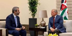 الشيباني يلتقي الملك عبد الله الثاني في العقبة والأردن يرفض الاعتداءات الإسرائيلية على سوريا