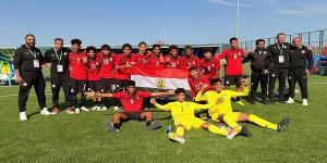 منتخب مصر يفوز بثمانية أهداف في مباراته الأولى بكأس العالم تحت 15 سنة