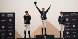 البلجيكى ديفوز يتوج بالجائزة الكبرى فى ختام مثير لبطولة لونجين 2026 بالأهرامات.. صور :اليوم السابع