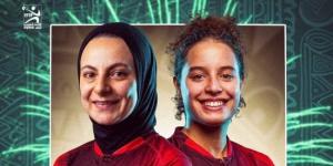 هنا جودة ودينا مشرف تتوجان بذهبية زوجى السيدات ببطولة أفريقيا لتنس الطاولة :اليوم السابع