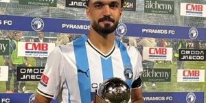 مصطفى زيكو رجل مباراة بيراميدز ووادي دجلة في الدوري