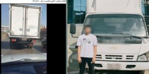 ضبط سائق سيارة ربع نقل عرض حياة المواطنين للخطر بمنتصف الطريق بالجيزة :اليوم السابع