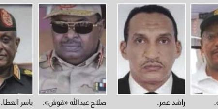 المؤبد لـ «العطا» و«قوش» و«الزبير» و5 آخرين بقضية الاتجار في الأسلحة وغسل الأموال