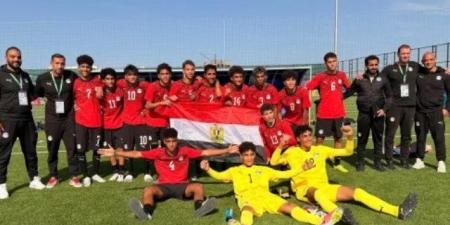 منتخب مصر تحت 15 سنة يضرب موعدا مع ألبانيا فى دور الـ32 لكأس العالم