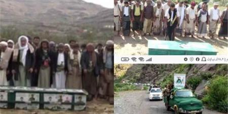 مليشيا الحوثي تشييع 51 قتيلاً من عناصرها بينهم قيادات بارزة خلال يومين
