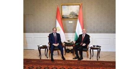 السيسي: نتطلع لترجمة الشراكة مع المجر إلى مشروعات وبرامج عملية