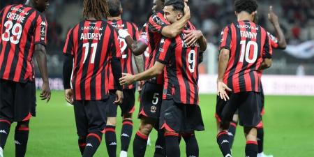 محمد عبد المنعم يشارك في فوز ثمين لـ نيس على رين بـ الدوري الفرنسي