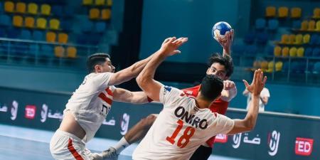 الأهلي والزمالك ضد المقاولون والمنيا في دوري المحترفين لكرة اليد اليوم