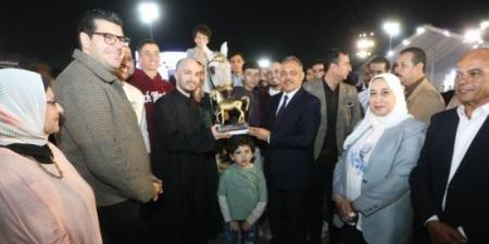 محافظ الشرقية يكرم الفائزين في مسابقة تراث أدب الخيل بمشاركة 61 حصانًا :اليوم السابع