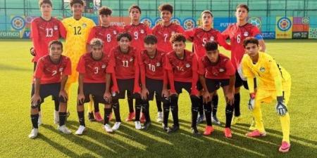 منتخب مصر تحت 15 عاماً ينهى مشاركته فى مونديال الموهوبين بالمركز الـ 14 :اليوم السابع