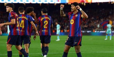 ترتيب هدافي الدوري الإسباني بعد هدف رافينها أمام ألافيس