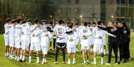منتخب مصر مواليد 2010 يواصل استعداداته لتصفيات شمال أفريقيا
