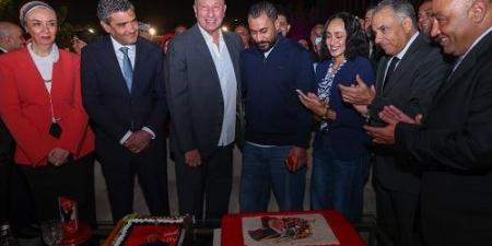 احتفال خاص بعيد ميلاد الخطيب في الأهلي