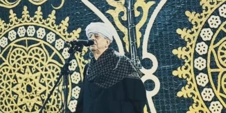 ياسين التهامي يبدع في الليلة الختامية لمولد العارف بالله إبراهيم الدسوقي.. صور :اليوم السابع