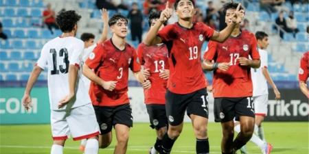 حكم مباراة مصر والصين في نصف نهائي كأس الخليج للناشئين