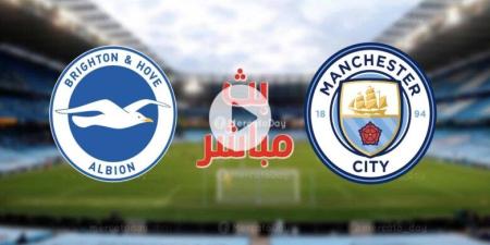 يلا شوت بث مباشر مباراة مانشستر سيتي وبرايتون في الدوري الإنجليزي