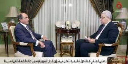 هاني الملقي لـ "القاهرة الإخبارية": السردية الإسرائيلية واحدة مهما اختلف قادة الحكومات .. والتعويل على الانتخابات لن يحقق مصالح العرب