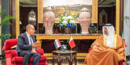 وزير الخارجية يناقش مع وزير المالية البحريني سبل دفع التعاون الاقتصادي والاستثماري بين البلدين
