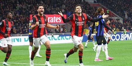 ميلان يحسم ديربي الغضب و يهزم إنتر بثلاثية في الدوري الإيطالي