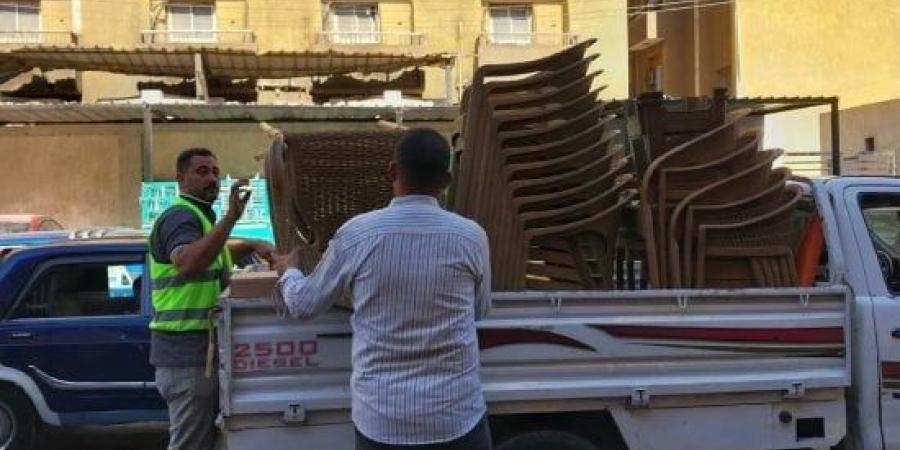 ضبط ومصادرة 86 إشغالا خلال حملة مكبرة لرفع التعديات بشوارع سوهاج :اليوم السابع