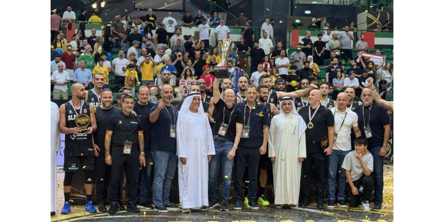 الرياضي اللبناني يفوز بلقب بطولة شباب الأهلي الدولية لكرة السلة