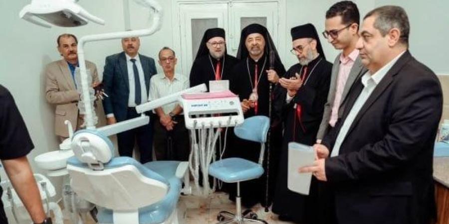 بطريرك الأقباط الكاثوليك يفتتح عيادات طبية بمستوصف القديسة حنة بديروط :اليوم السابع