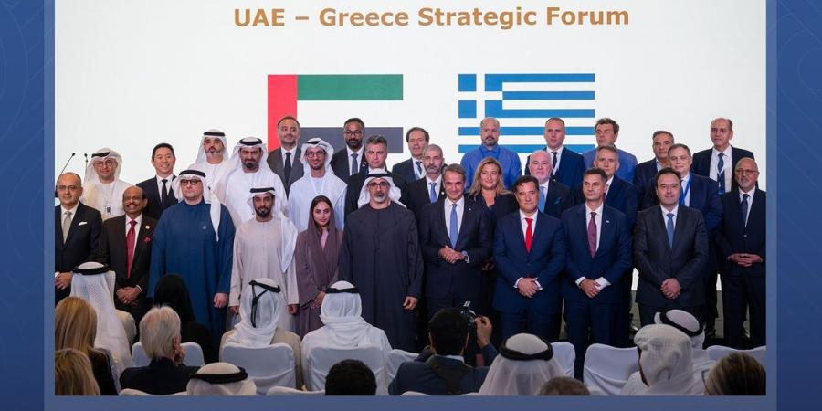 ولي عهد أبوظبي ورئيس وزراء اليونان يحضران المنتدى الاستراتيجي الإماراتي-اليوناني