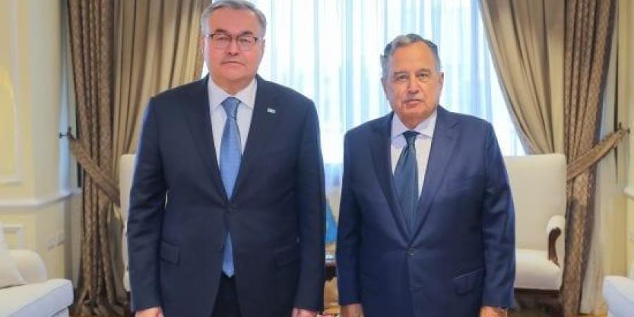 نبيل فهمي يبحث مع وزير خارجية كازاخستان تعزيز التعاون مع آسيا الوسطى :اليوم السابع