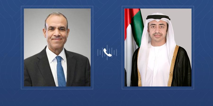 عبدالله بن زايد ووزير الخارجية المصري يبحثان هاتفياً الأوضاع في المنطقة