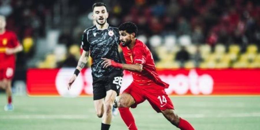 إبراهيم عادل في التشكيلة المثالية للجولة الثانية من دوري المؤتمر الأوروبي
