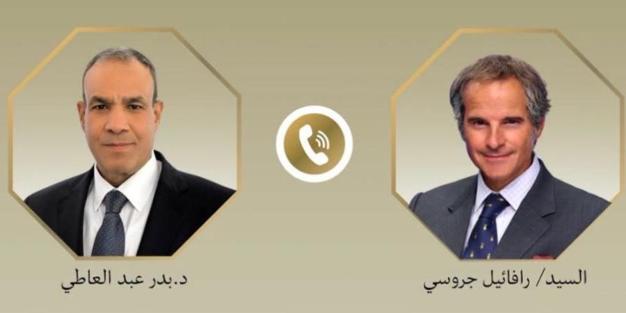 وزير الخارجية يبحث مع مدير وكالة الطاقة الذرية التطورات الإقليمية