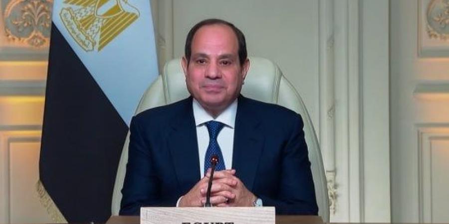 السيسي: الأمن المائي مسؤولية مشتركة والمياه محرك للتعاون