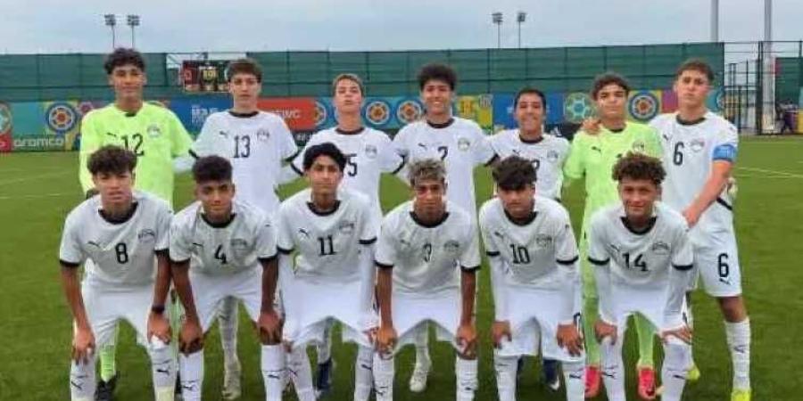 منتخب مصر يكتسح كايمان آيلاندز بتسعة أهداف في كأس العالم تحت 15 سنة