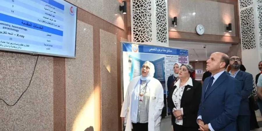 محافظ الغربية يتفقد مستشفى محلة مرحوم التخصصي لمتابعة مستوى الخدمات الطبية