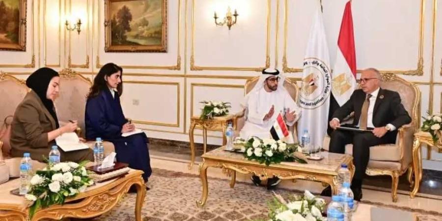 د. سويلم يلتقي مساعد وزير الخارجية الإماراتي لبحث تعزيز التعاون المشترك والاستعداد لمؤتمر الأمم المتحدة للمياه ٢٠٢٦