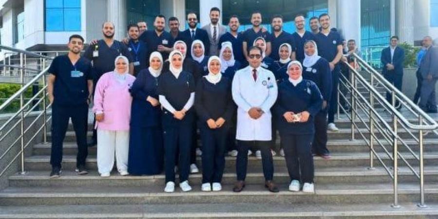 4 حالات دقيقة ومعقدة فى القسطرة المخية خلال يوم واحد بمجمع الإسماعيلية الطبى :اليوم السابع