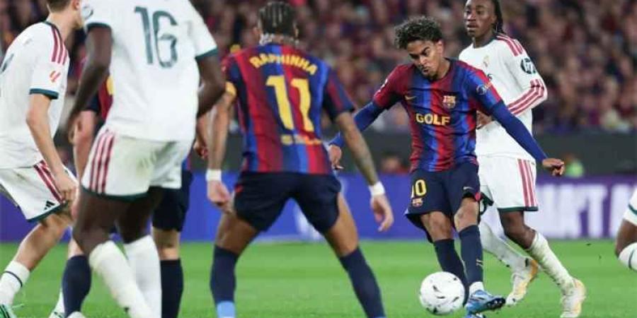 نتيجة مباراة برشلونة وريال مدريد الآن 1-2.. مبابي يقلب الكلاسيكو لمصلحة الملكي في الدقائق الأخيرة