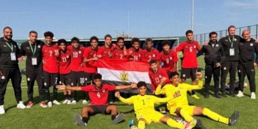 منتخب مصر تحت 15 سنة يضرب موعدا مع ألبانيا فى دور الـ32 لكأس العالم