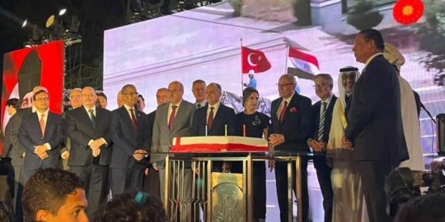 سفير تركيا يحتفل بيوم الجمهورية الـ103.. ويؤكد: التجارة مع مصر تقترب من 9 مليارات دولار :اليوم السابع