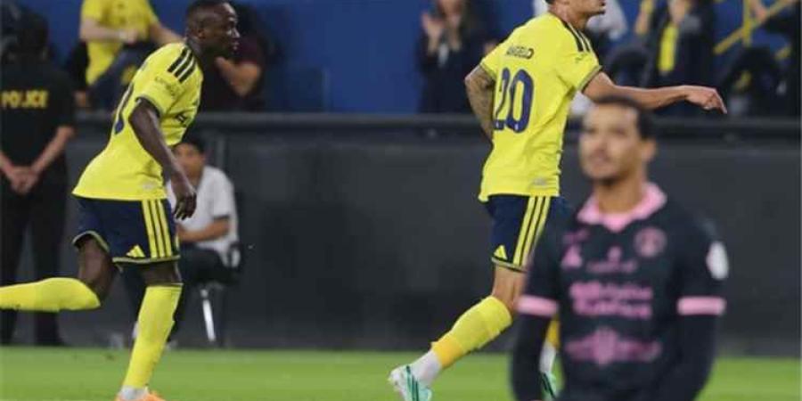 نتيجة مباراة النصر والخلود الآن.. التعادل 2-2 في شوط أول مثير بالدوري السعودي