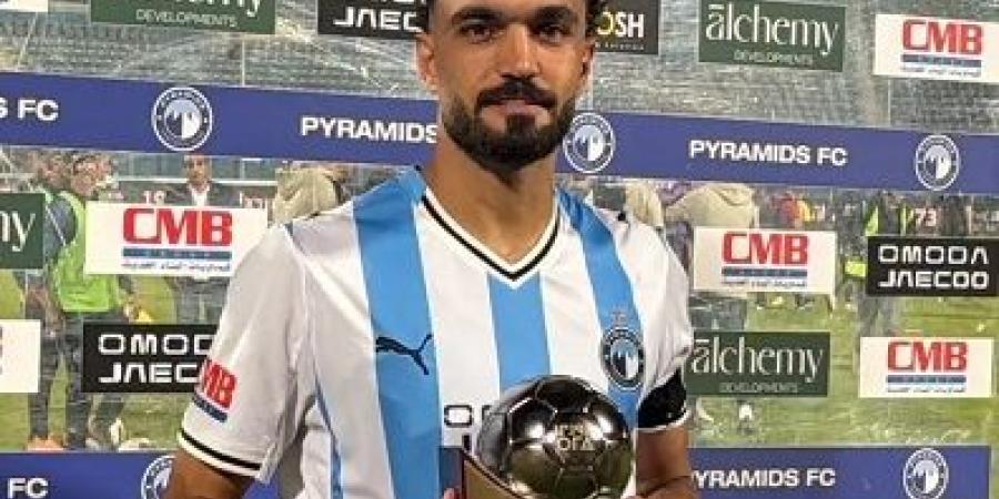 مصطفى زيكو رجل مباراة بيراميدز ووادي دجلة في الدوري
