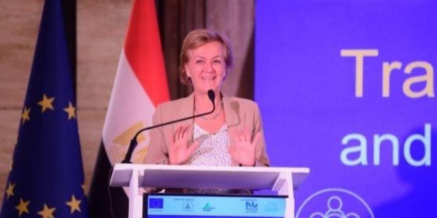 رئيسة بعثة الاتحاد الأوروبى بمصر: الإعلام المهنى يظهر جهود الدولة فى قطاع المياه.. فيديو :اليوم السابع
