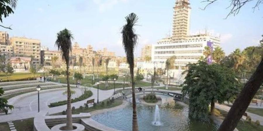 ​محافظة القاهرة: حديقة الأزبكية تستضيف حفل ختام مبادرة المشروعات الذكية :اليوم السابع