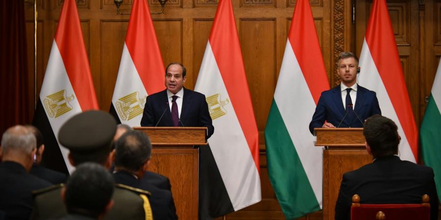 السيسي من بودابست: مصر والمجر تتطلعان لتعزيز الشراكة الاستراتيجية.. ومباحثات لاستكشاف فرص التعاون في البنية التحتية للطاقة والغاز الطبيعي