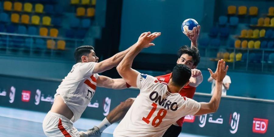 الأهلي والزمالك ضد المقاولون والمنيا في دوري المحترفين لكرة اليد اليوم